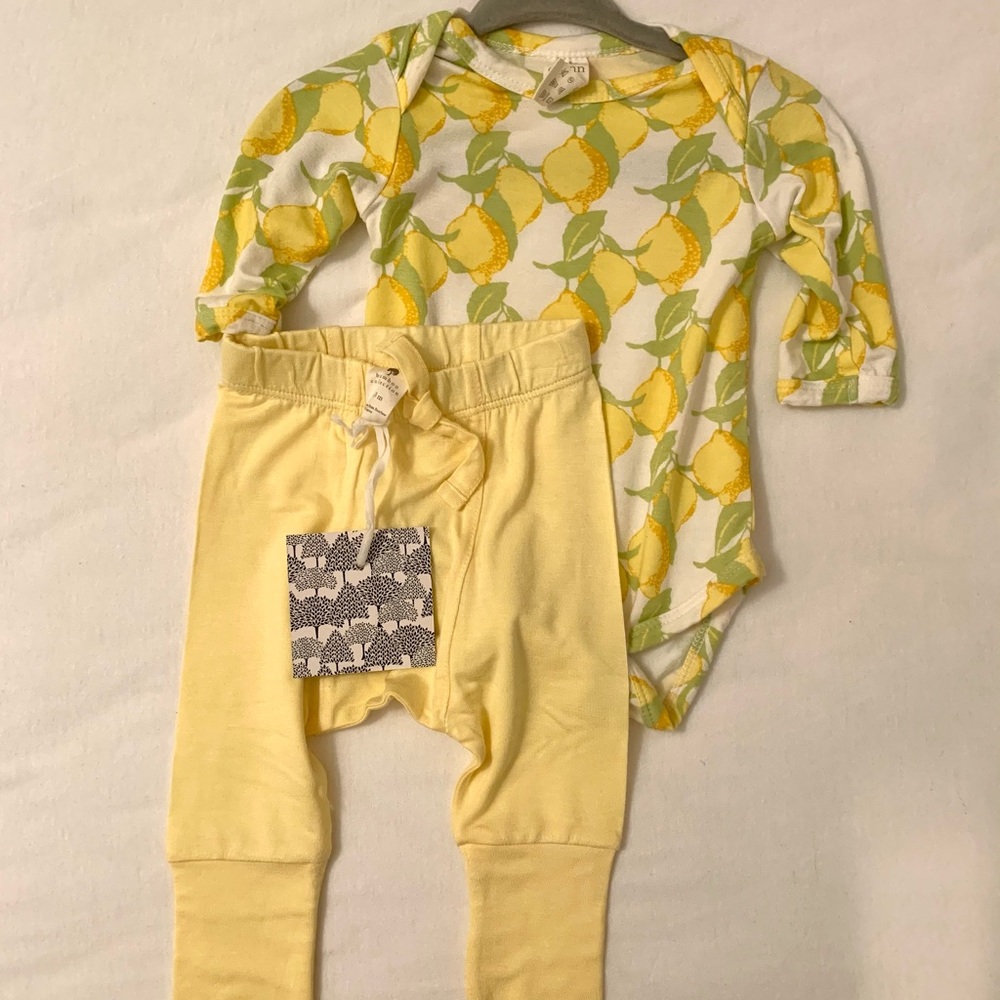 Kate Quinn Lemon Bodysuit and Panda Pants